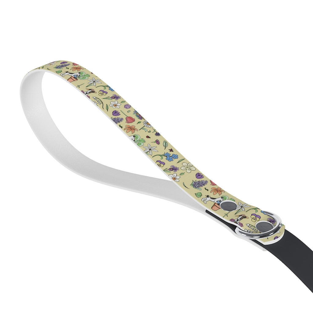 Au Jardin Leash - YellowTake your friend on a promenade with this leash that matches the Au Jardin collar and bandana. You'll have the most chic pooch on the block!
.: One size (69.29" ×PetsPrintifyCosmic Industries