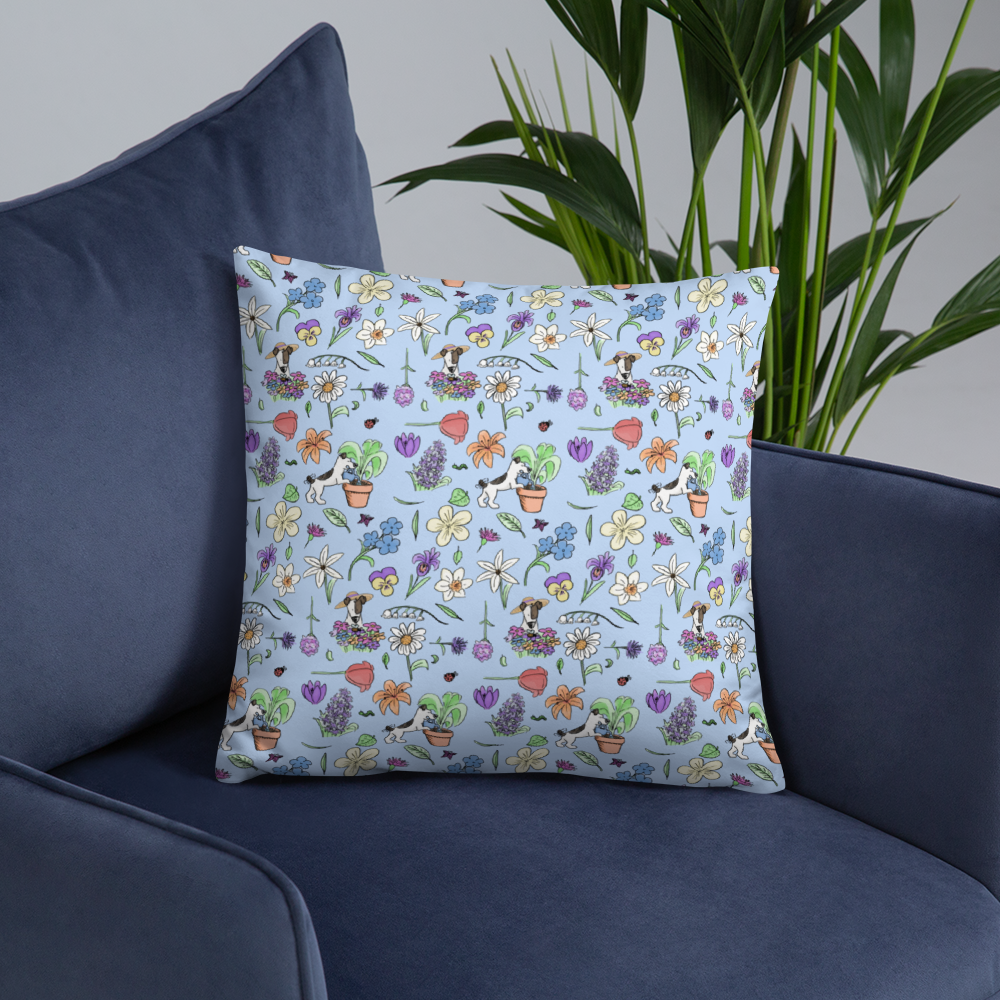 Au Jardin - PillowAdd some color to your patio or cozy spot with some pretty pillows! With new flowery designs of Rita and her favorite picks from her garden.
Hidden zipper
Machine-wcosmicindCosmic Industries