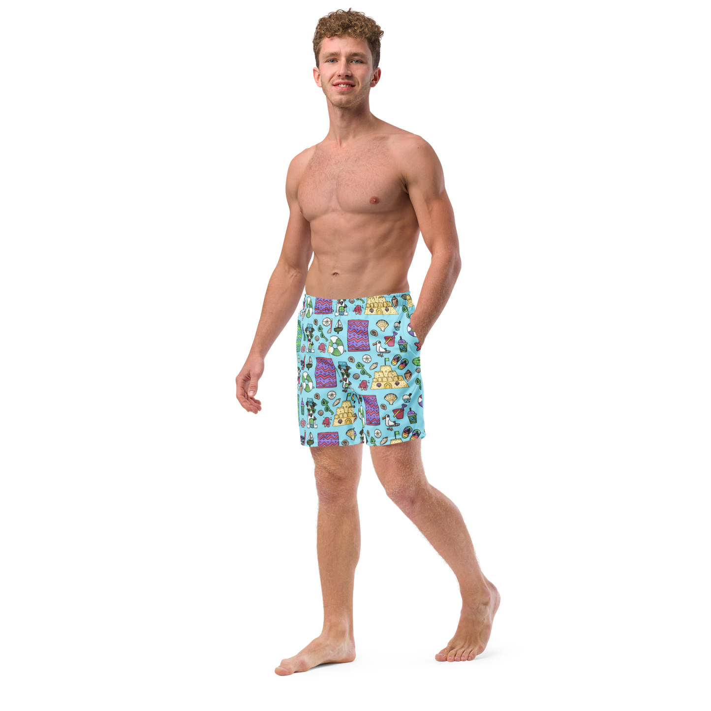 Au Plage - Swim Trunks - BlueJust in case you'd rather look more cute and less sporty, we've got some swim shorts for you!
These shorts feature our friend Rita and her favorite summertime treaCosmic IndustriesCosmic Industries