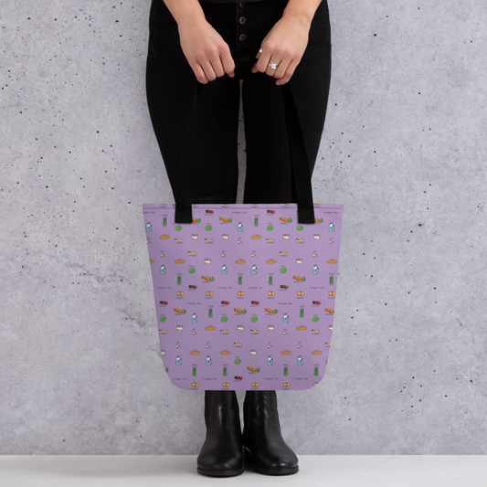Au Marché - Tote bagFor those of us who forget the essentials when we go to the store, there's a cute bag for that! Take this to the marché with you so you don't forget.
• 100% spun poCosmic IndustriesCosmic Industries