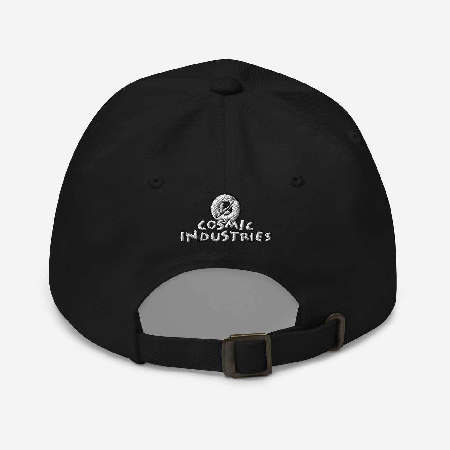 Baseball HatAdd some classic fun to your wardrobe with this baseball cap embroidered with our friend Bock on the front, and the Cosmic logo on the back.
• 100% chino cotton twiCosmic IndustriesCosmic Industries