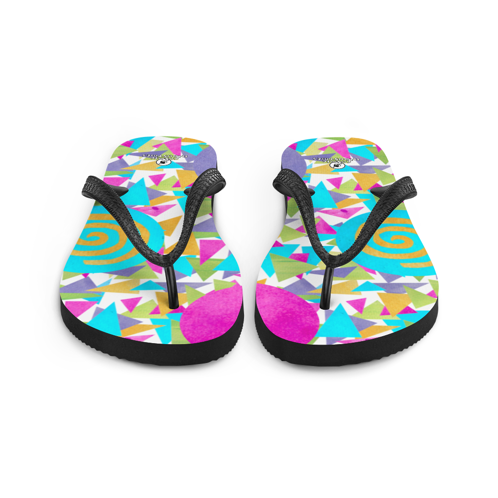 Cosmic ColorBlast - Flip flops Get ready to be blasted out of this world of style with our new Cosmic Colorblast line. These flip flops make us scream, they’re like...too much fun. They’re perfectcosmicindCosmic Industries
