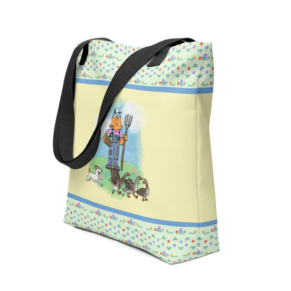 Au Ferme - On the Farm - Totebag