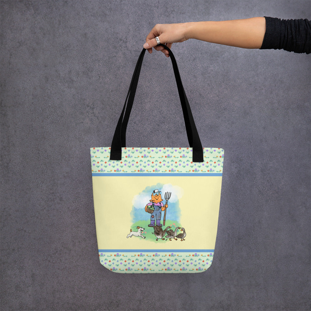 Au Ferme - On the Farm - Totebag