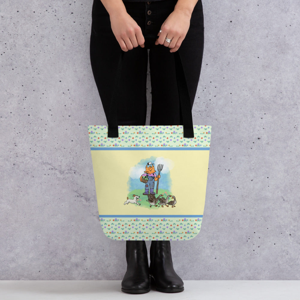 Au Ferme - On the Farm - Totebag