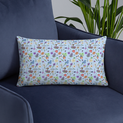 Au Jardin - PillowAdd some color to your patio or cozy spot with some pretty pillows! With new flowery designs of Rita and her favorite picks from her garden.

Hidden zipper
Machine-wcosmicindCosmic Industries