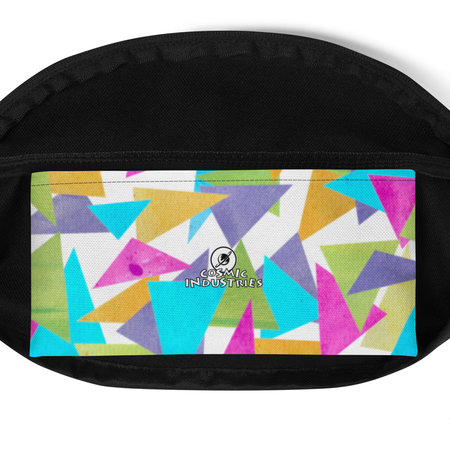 Cosmic ColorBlast - Fanny PackGet ready to be blasted out of this world of style with our new Cosmic Colorblast line from our friend Bock the chicken. This fanny pack is ready to go for trips outcosmicindCosmic Industries