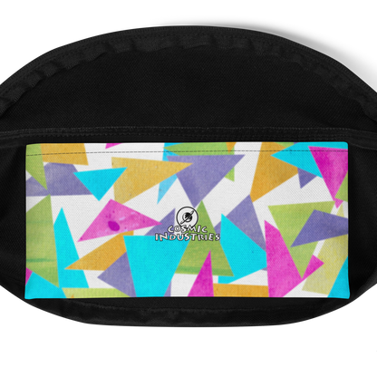 Cosmic ColorBlast - Fanny PackGet ready to be blasted out of this world of style with our new Cosmic Colorblast line from our friend Bock the chicken. This fanny pack is ready to go for trips outcosmicindCosmic Industries