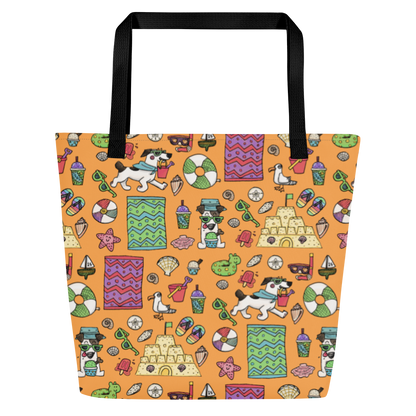 Au Plage - Beach Bag OrangeWhen you go to the beach and the pool, you need all of your things! What a better way to show off your style as well than a cute beach bag with Rita and all of her fCosmic IndustriesCosmic Industries