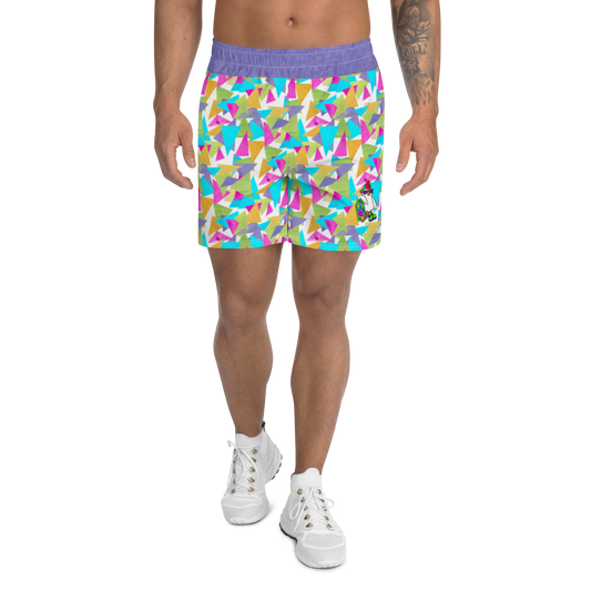 Cosmic ColorBlast - Party ShortsOur friend Bock, the chicken, has a new line of sports wear ready to blast you with color this season!! These shorts are stretchy and water repellant so they’re greacosmicindCosmic Industries