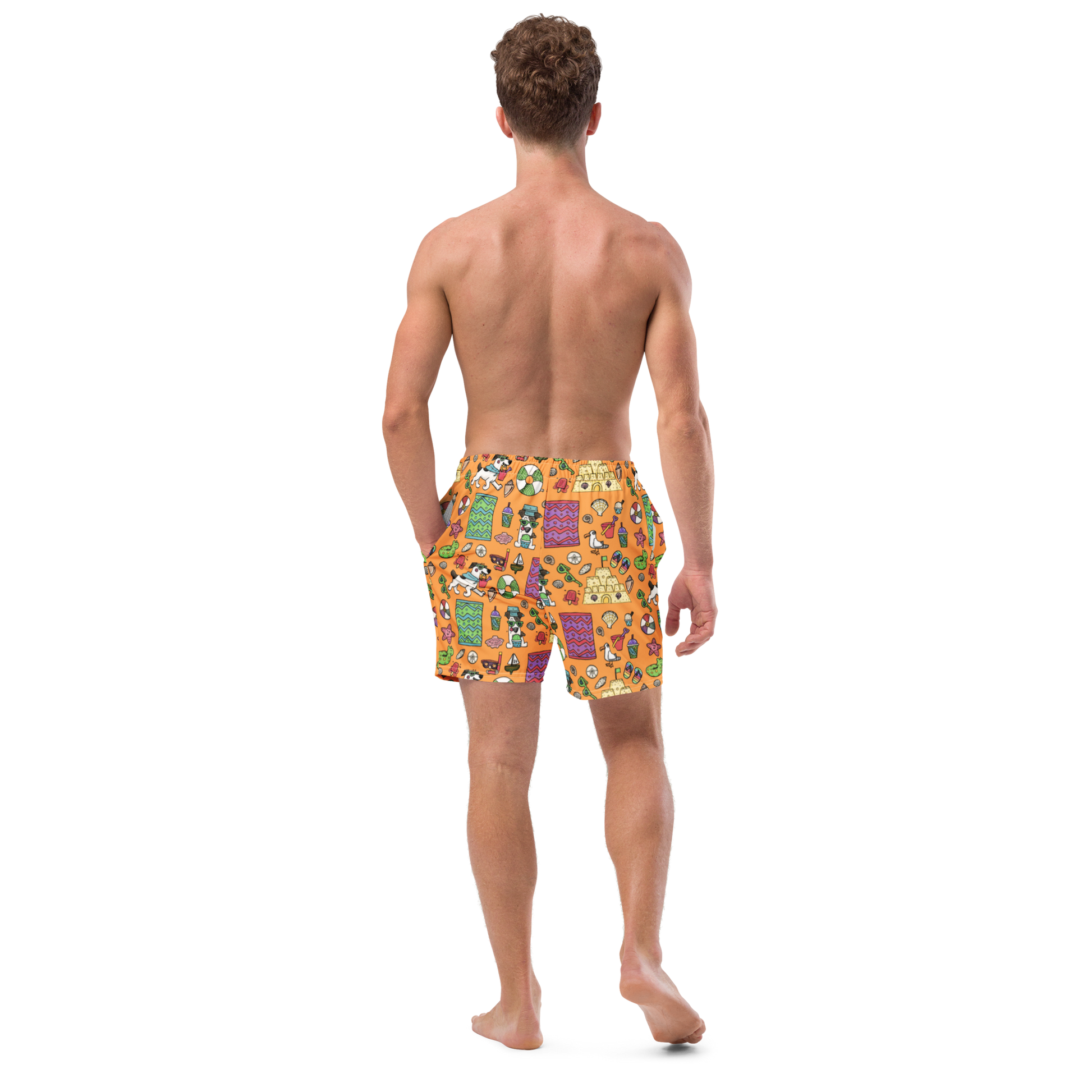 Au Plage - Swim trunksJust in case you'd rather look more cute and less sporty, we've got some swim shorts for you! 
 These shorts feature our friend Rita and her favorite summertime treaCosmic IndustriesCosmic Industries