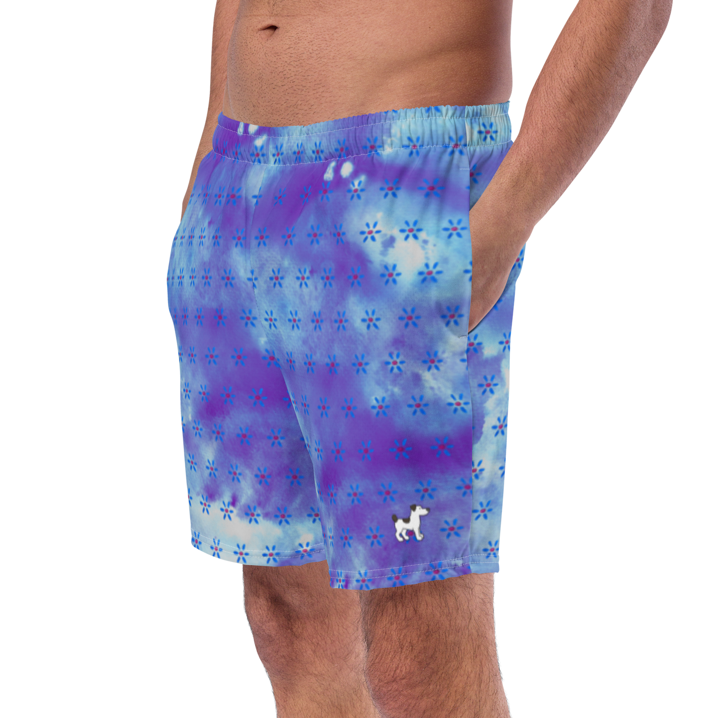 Petit Chien - Fleures Swim Shorts