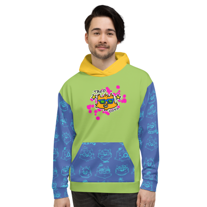 Trop Cool HoodieThis funky hoodie is "Too Cool", and too comfy. We dare you to lose your cool in this sweatshirt, cause it's too luxe for that kind of biz. With our chic friend Ben cosmicindCosmic Industries