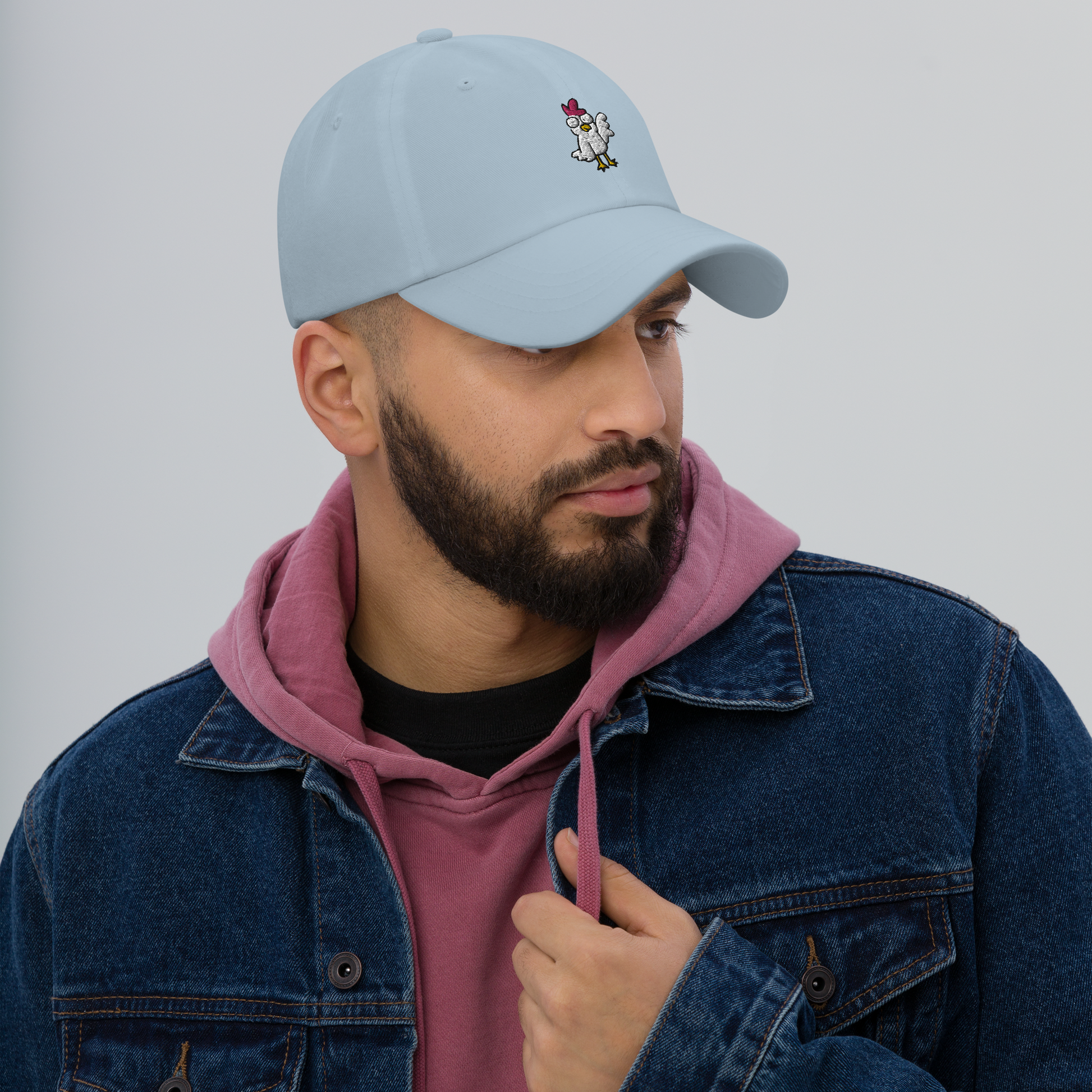 Baseball HatAdd some classic fun to your wardrobe with this baseball cap embroidered with our friend Bock on the front, and the Cosmic logo on the back.

• 100% chino cotton twiCosmic IndustriesCosmic Industries