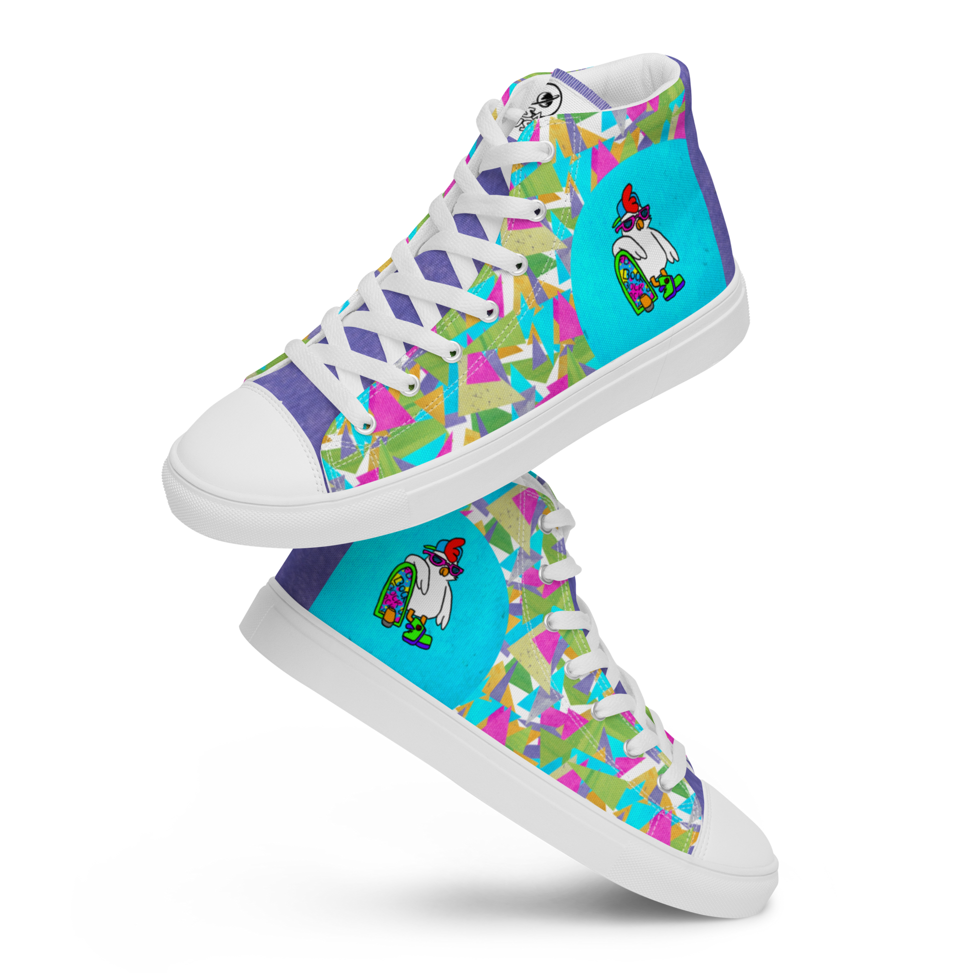 Cosmic ColorBlast LOUD! - Men's TenniesWe know chickens can’t fly without hoverboards, but you’ll be looking pretty fly with these new tennies. They come in a few different styles, so if you can’t choose,cosmicindCosmic Industries