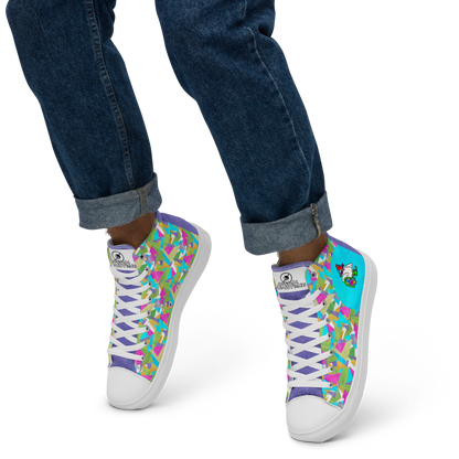 Cosmic ColorBlast LOUD! - Men's TenniesWe know chickens can’t fly without hoverboards, but you’ll be looking pretty fly with these new tennies. They come in a few different styles, so if you can’t choose,cosmicindCosmic Industries