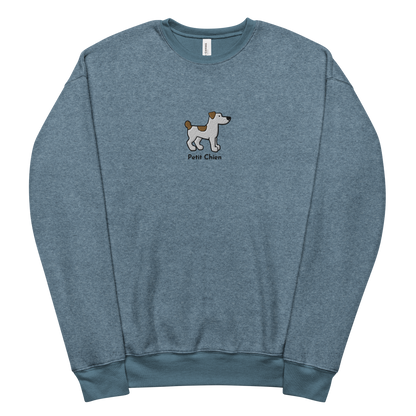 Petit Chien Fleece Sueded Sweatshirt