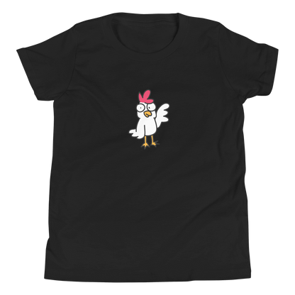 Kid's Chicken TeeGuess what? Chicken shirt. Guess why? Cause he's super cool. LOL! Here's a shirt just for the kids of cool kids. It's a comfy Bella and Canvas tee made of 100% cottoCosmic IndustriesCosmic Industries