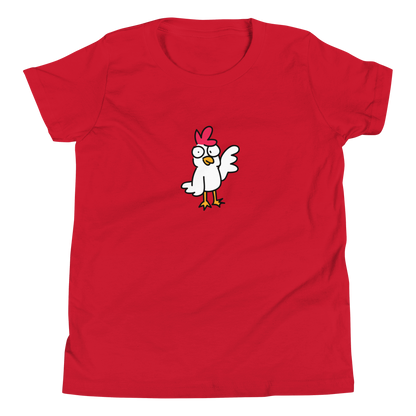 Kid's Chicken TeeGuess what? Chicken shirt. Guess why? Cause he's super cool. LOL! Here's a shirt just for the kids of cool kids. It's a comfy Bella and Canvas tee made of 100% cottoCosmic IndustriesCosmic Industries