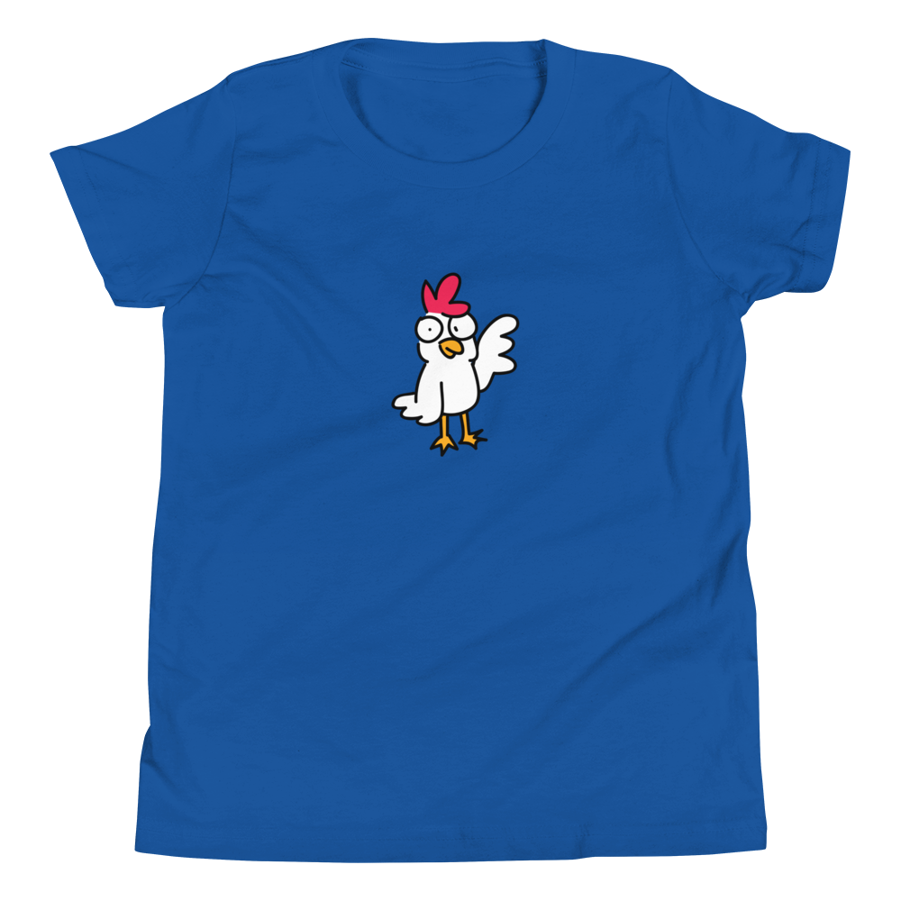 Kid's Chicken TeeGuess what? Chicken shirt. Guess why? Cause he's super cool. LOL! Here's a shirt just for the kids of cool kids. It's a comfy Bella and Canvas tee made of 100% cottoCosmic IndustriesCosmic Industries